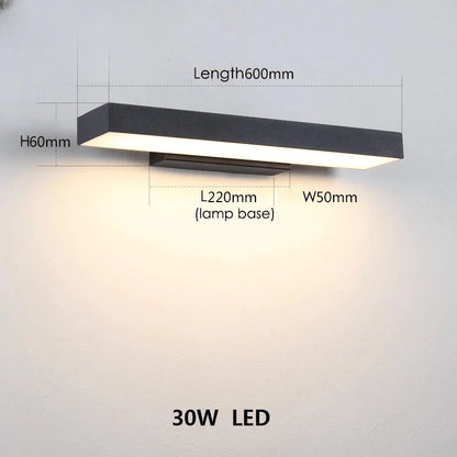Verthara Premium Dusk to Dawn Motion Sensor Wall Light 60cm power supply