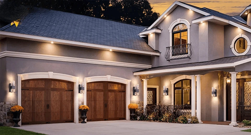 Verthara Premium Dusk to Dawn Sensor Outdoor Wall Light