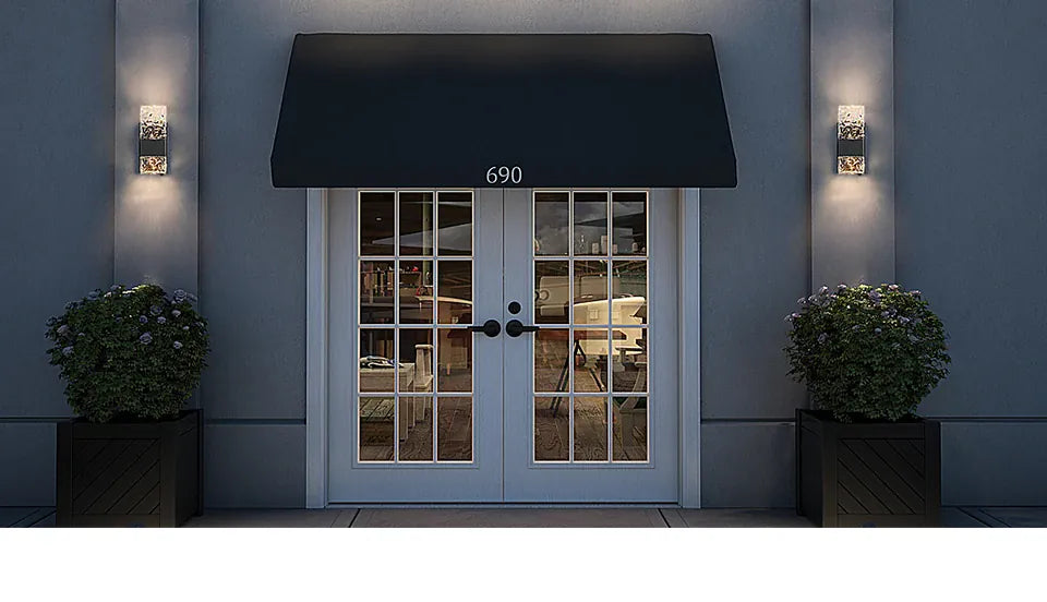 Verthara Premium Dusk to Dawn Sensor Outdoor Wall Light