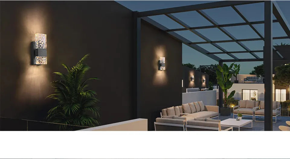 Verthara Premium Dusk to Dawn Sensor Outdoor Wall Light
