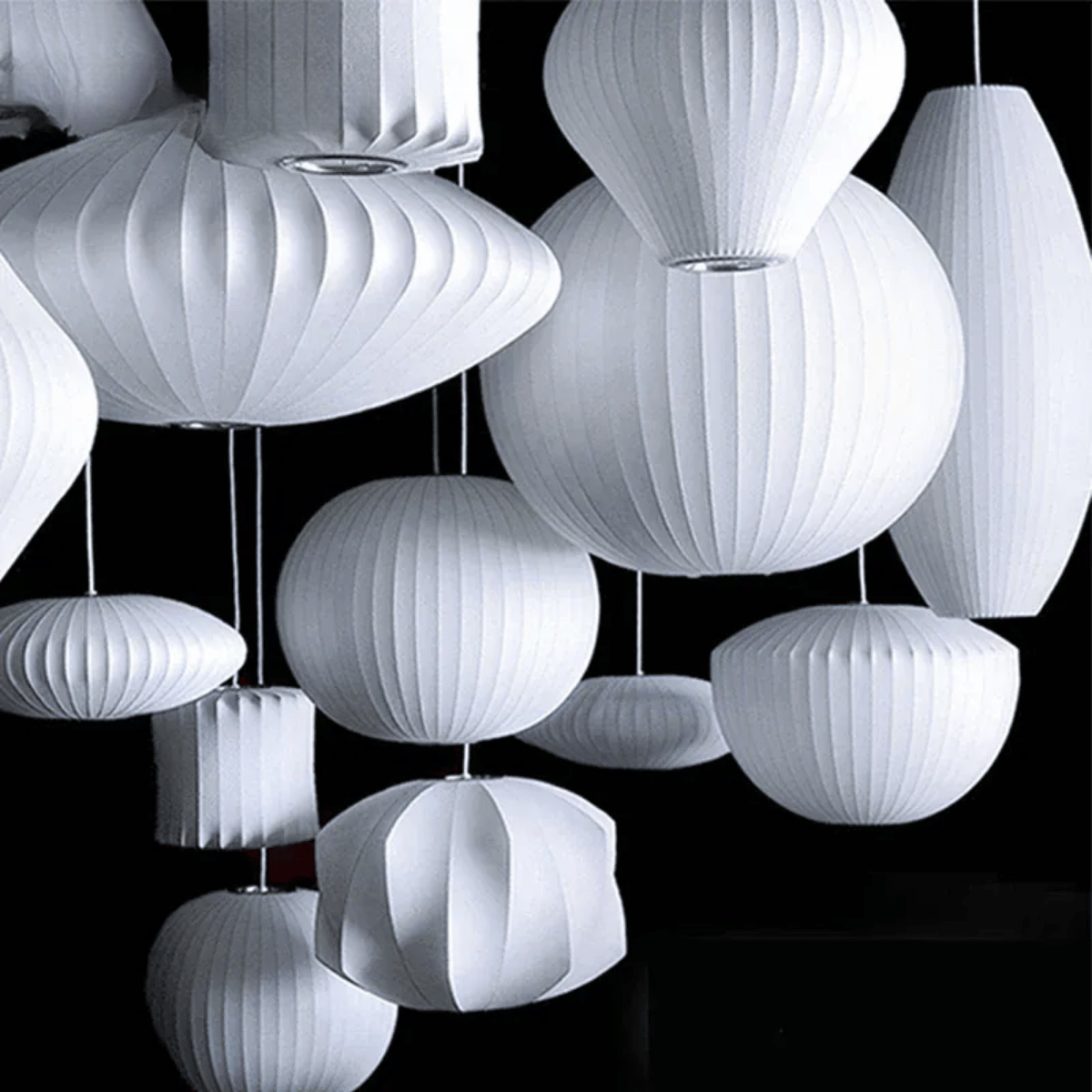 Verthara Premium E27 Pendant Light - Hanging Mount - Silk Cloth Shade - Postmodern Design - Ideal For Kitchen Island - Dining Room - Indoor Use