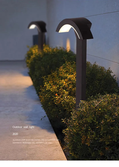 Verthara Premium Fan-Shaped Motion Sensor Outdoor Wall Light