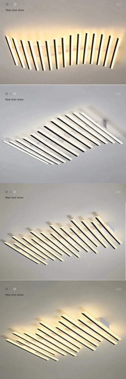 Verthara Premium Fishbone Acrylic LED Ceiling Light