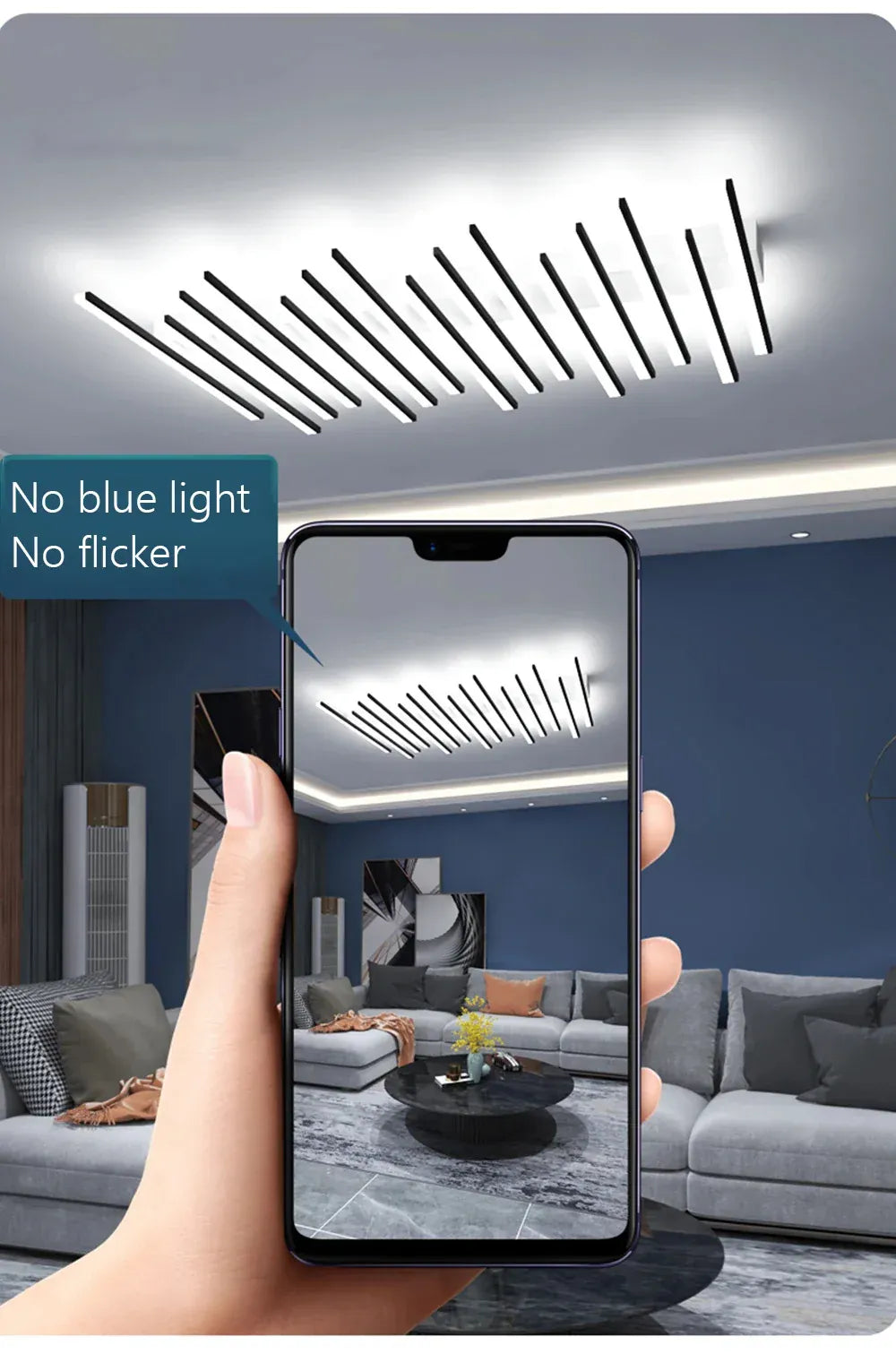 Verthara Premium Fishbone Acrylic LED Ceiling Light