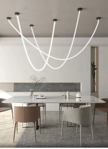 Verthara Premium Flexible Silicone Tube Pendant Light