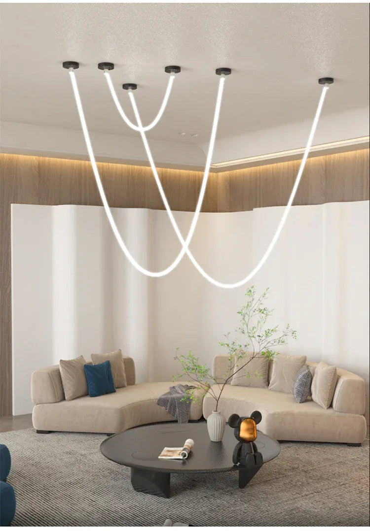 Verthara Premium Flexible Silicone Tube Pendant Light
