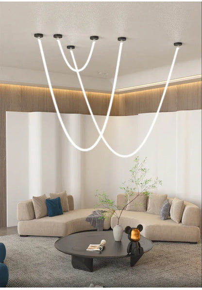 Verthara Premium Flexible Silicone Tube Pendant Light