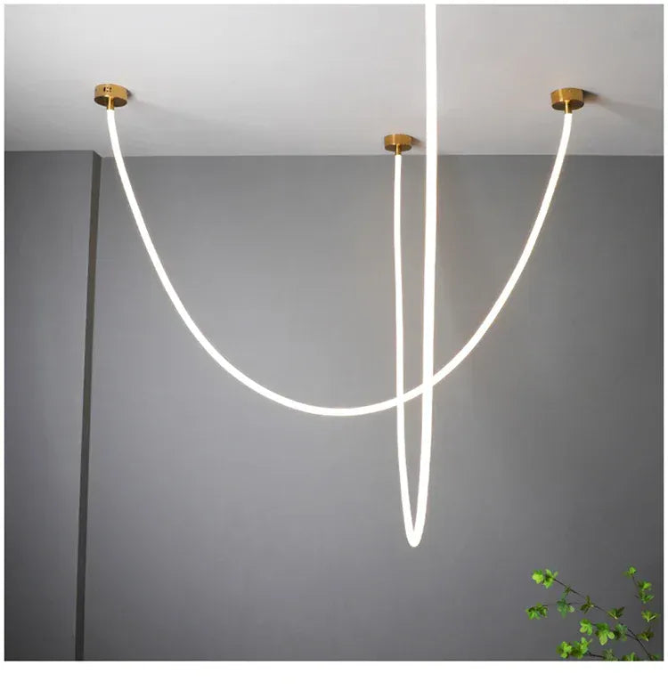Verthara Premium Flexible Silicone Tube Pendant Light
