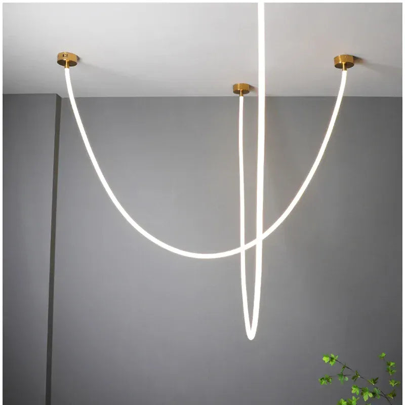 Verthara Premium Flexible Silicone Tube Pendant Light