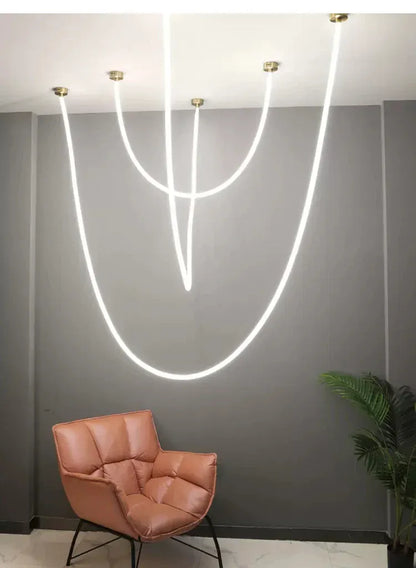 Verthara Premium Flexible Silicone Tube Pendant Light