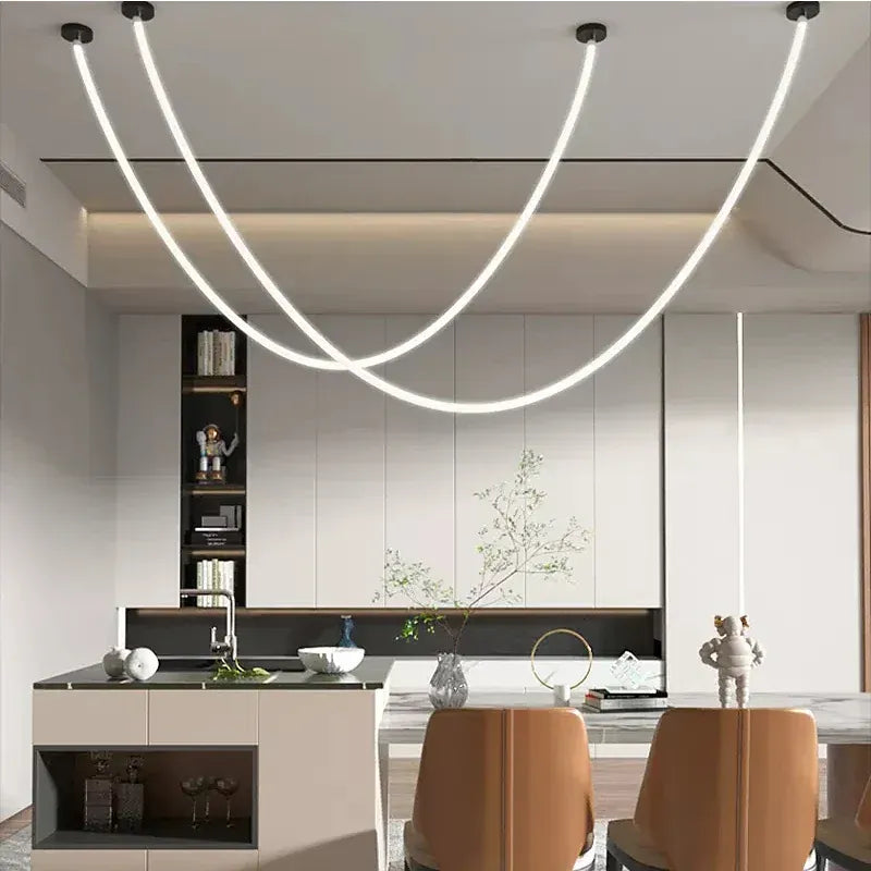 Verthara Premium Flexible Silicone Tube Pendant Light