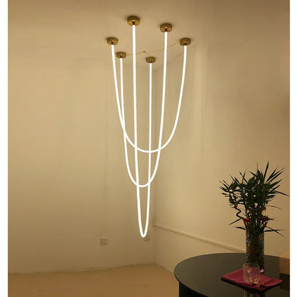 Verthara Premium Flexible Silicone Tube Pendant Light