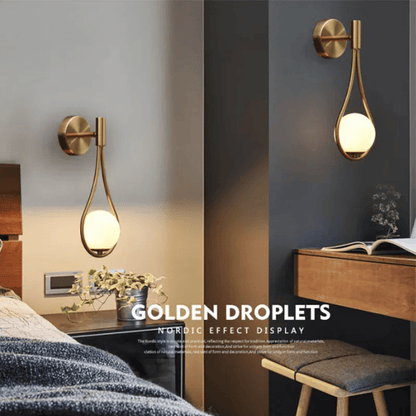 Verthara Premium G9 LED Wall Sconce With Modern Design – Gold Finish - Indoor Use - Energy Efficient - Stylish Nordic Aesthetic - Easy Installation