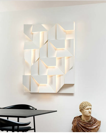 Verthara Premium Geometric Art Indoor Wall Light