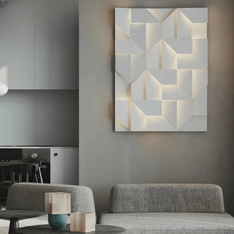 Verthara Premium Geometric Art Indoor Wall Light