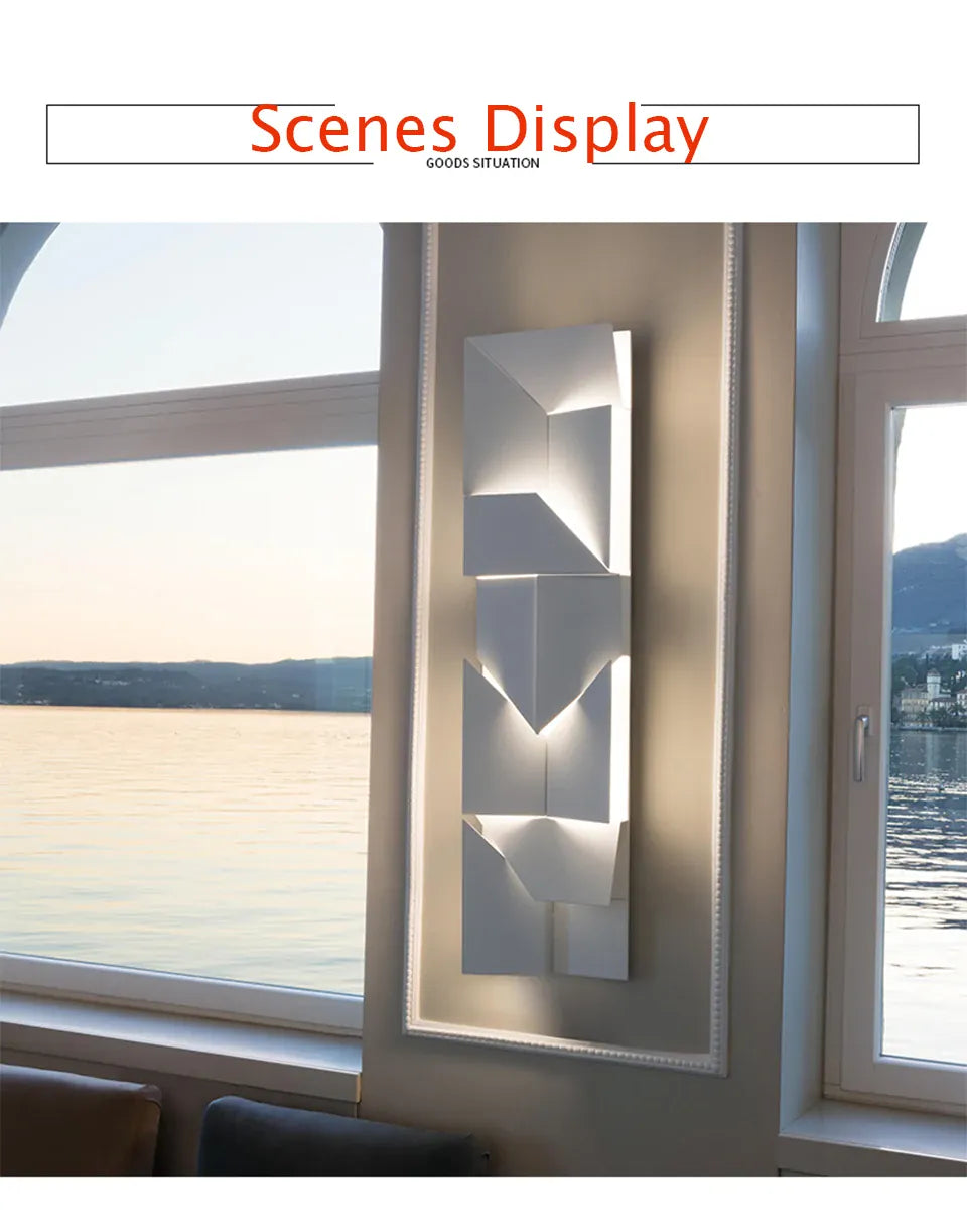 Verthara Premium Geometric Art Indoor Wall Light