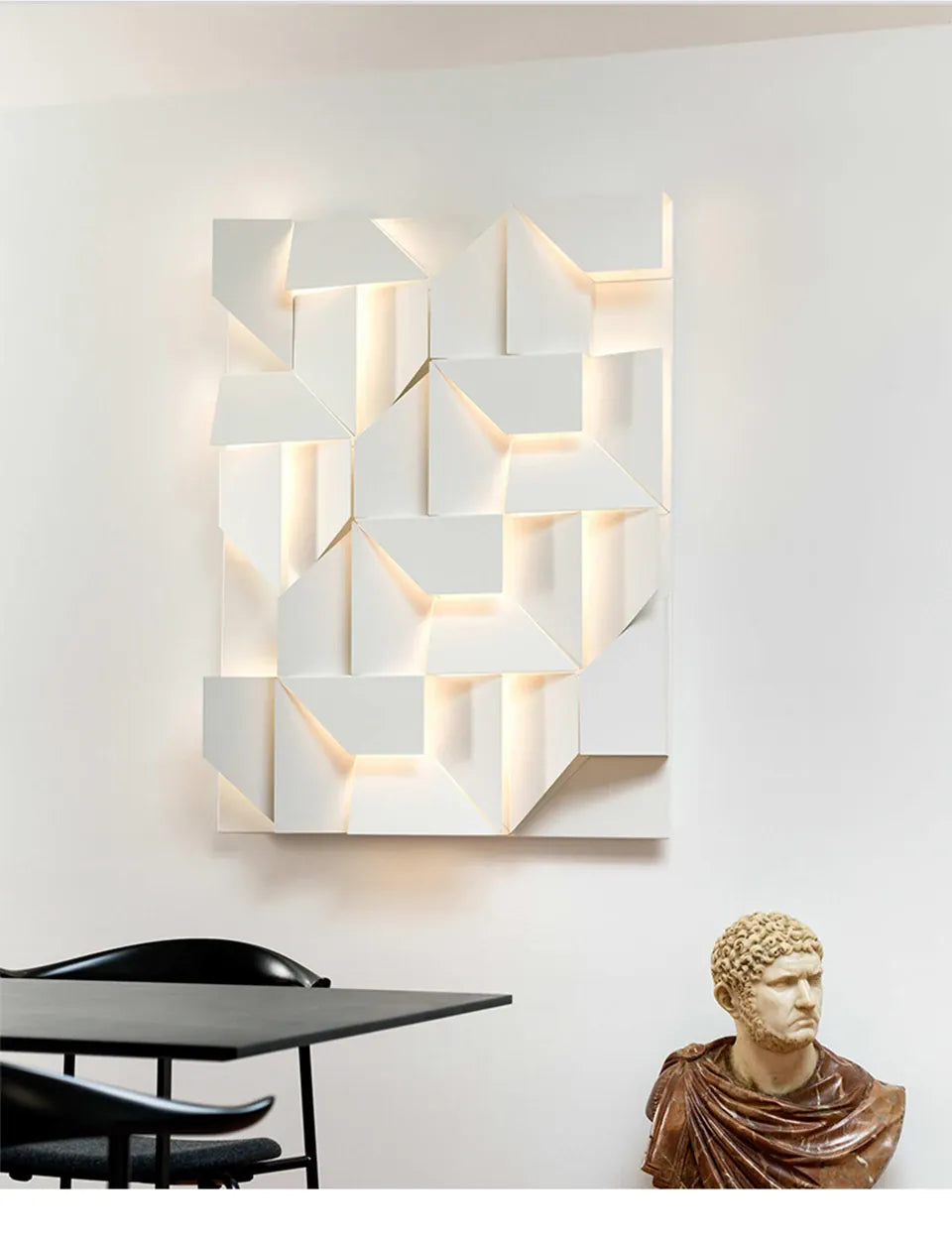 Verthara Premium Geometric Art Indoor Wall Light
