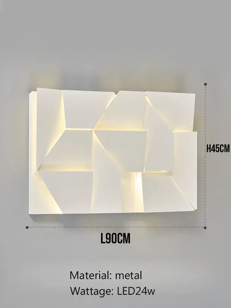 Verthara Premium Geometric Art Indoor Wall Light