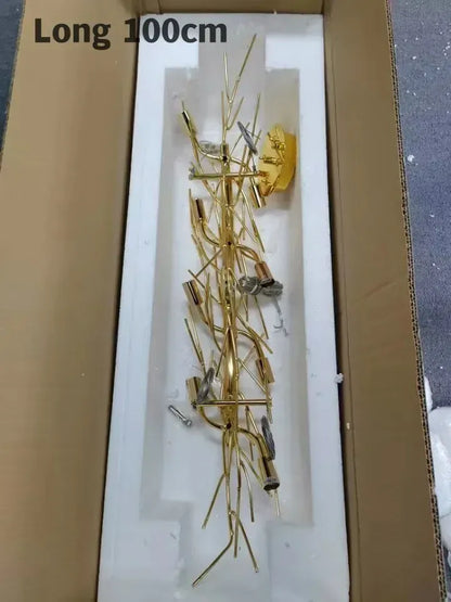 Verthara Premium Ginkgo Leaf Branch Chandelier