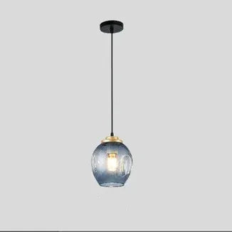 Verthara Premium Glass Ceiling Light Fixture – Modern Nordic Design - Iron - Indoor Lighting - Ideal For Dining Room - Warm Tones - E27 Compatible 1 light / Warm White