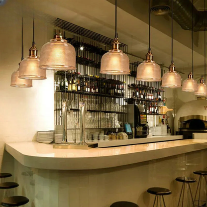 Verthara Premium Glass Pendant Light with Adjustable Cable