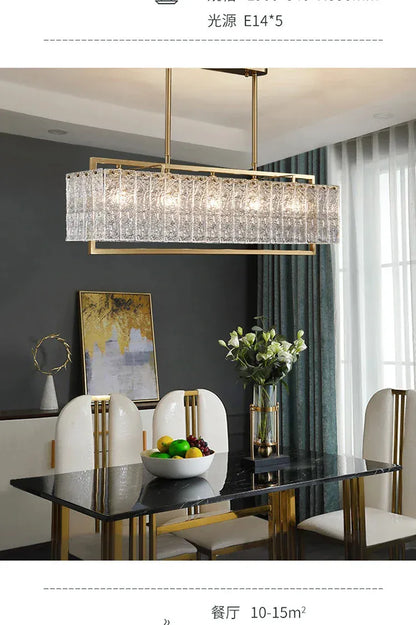 Verthara Premium Gold Raindrop Crystal Chandelier