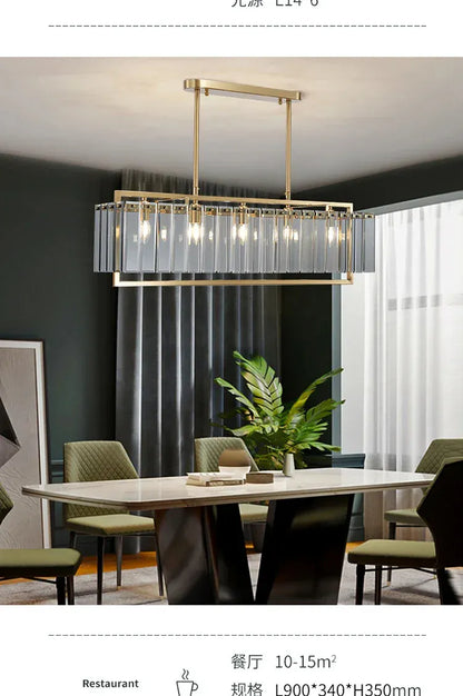 Verthara Premium Gold Raindrop Crystal Chandelier