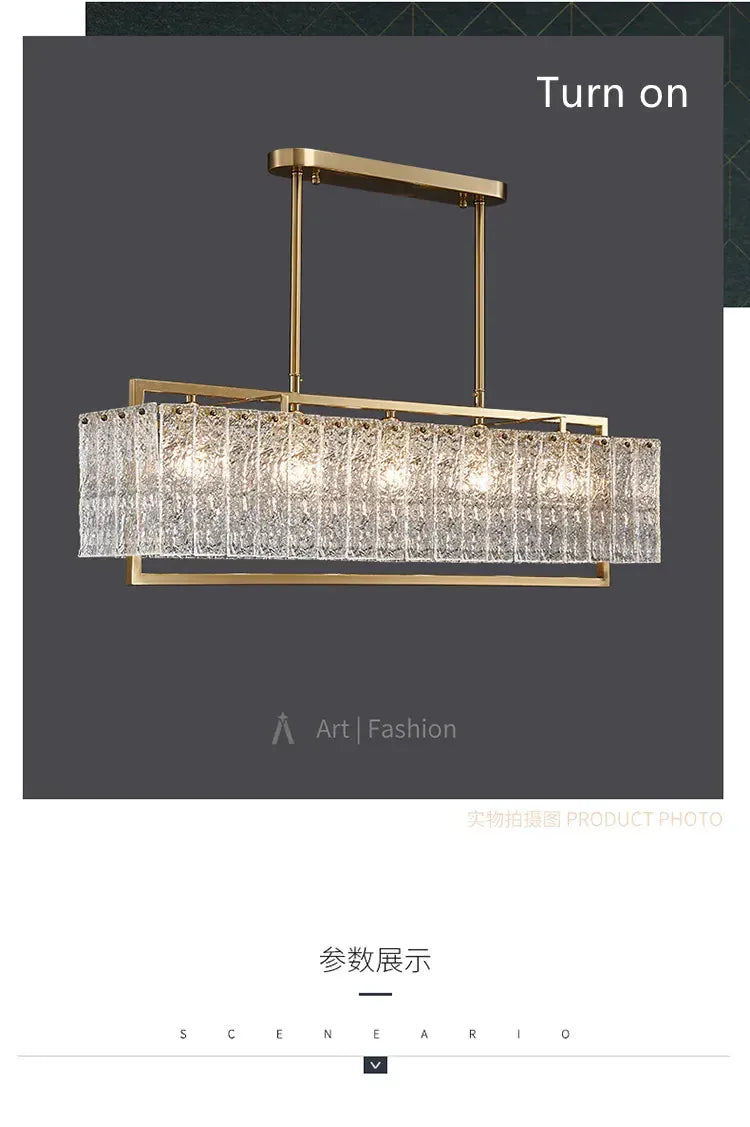 Verthara Premium Gold Raindrop Crystal Chandelier