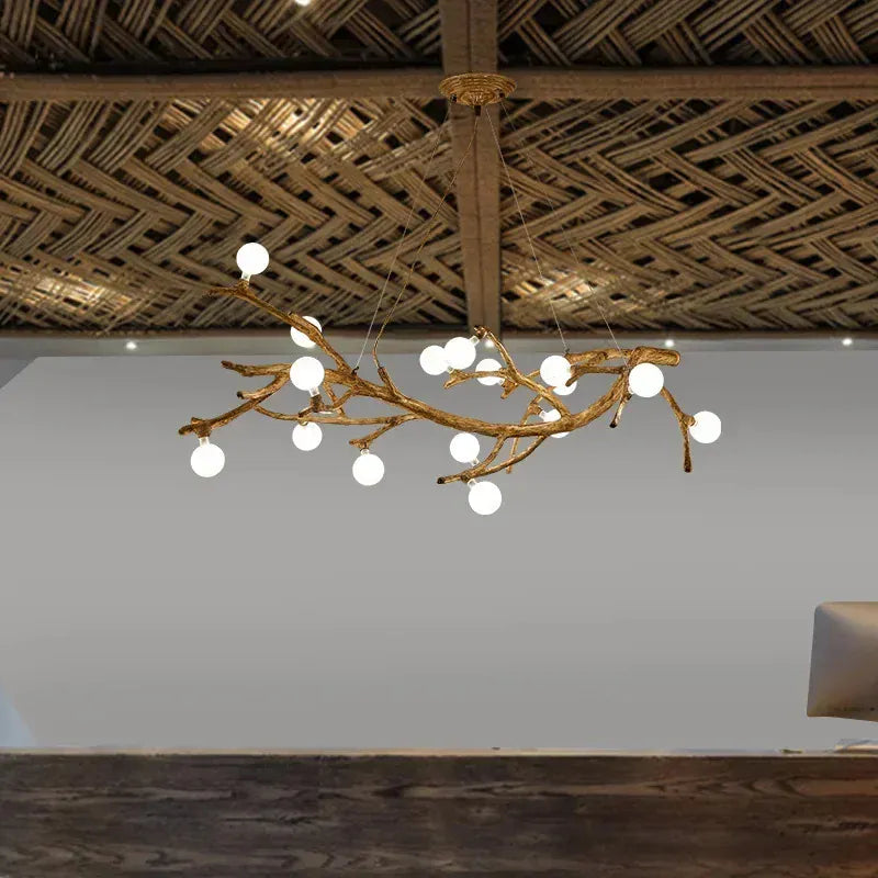 Verthara Premium Handcrafted Retro Tree Branch Chandelier