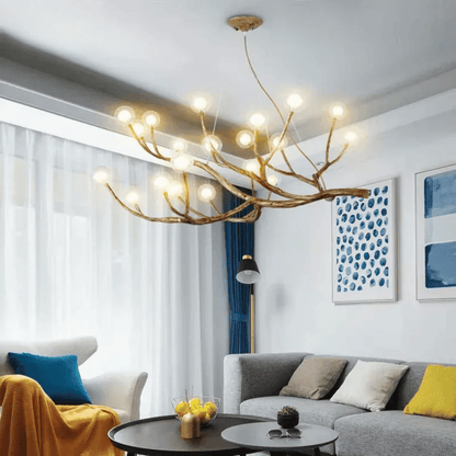 Verthara Premium Handcrafted Retro Tree Branch Chandelier
