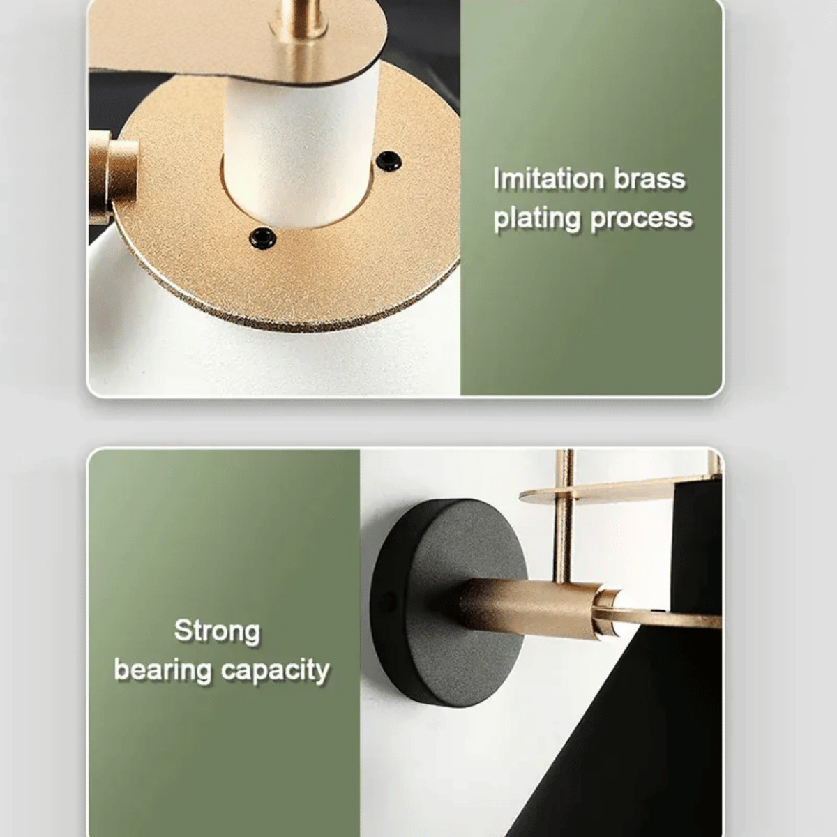 Verthara Premium Hardwired LED Wall Sconce With Rotary Switch – 350° Rotation - Modern Design - Indoor Wall Lighting - Ideal For Bedroom And Hallway