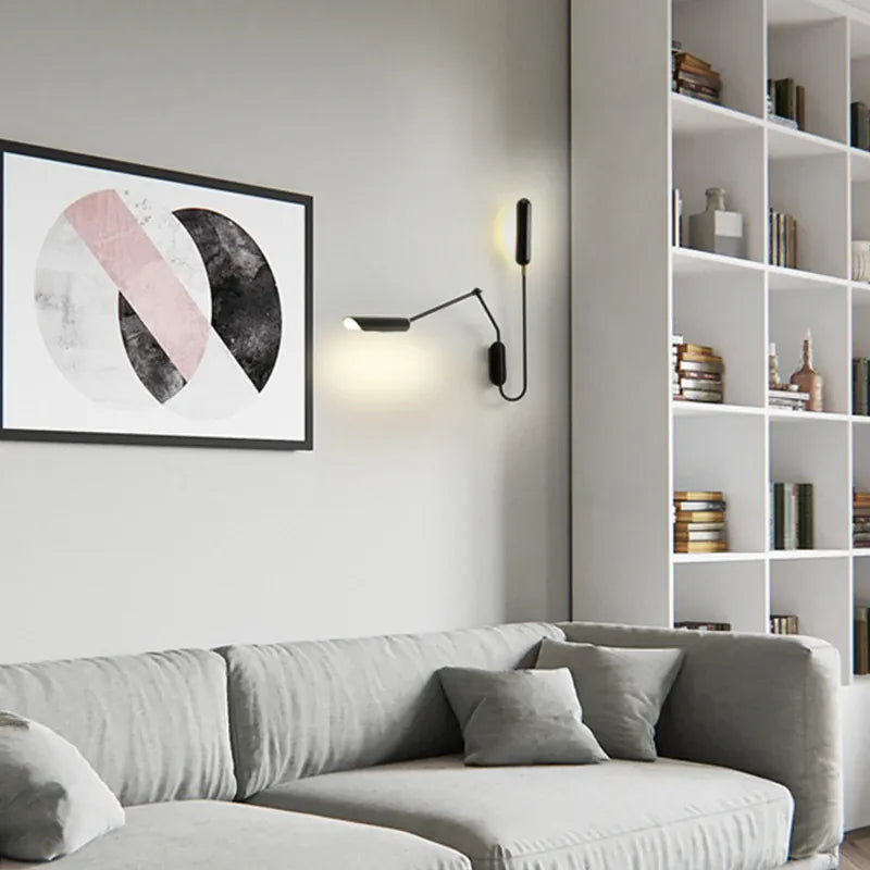 Verthara Premium Industrial Adjustable Long Arm Wall Light E27