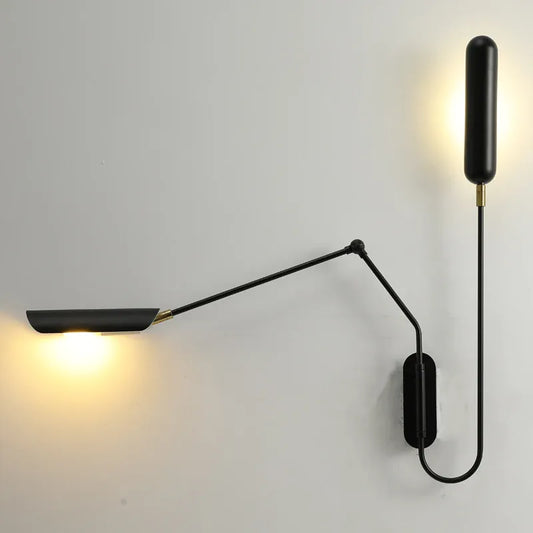 Verthara Premium Industrial Adjustable Long Arm Wall Light E27