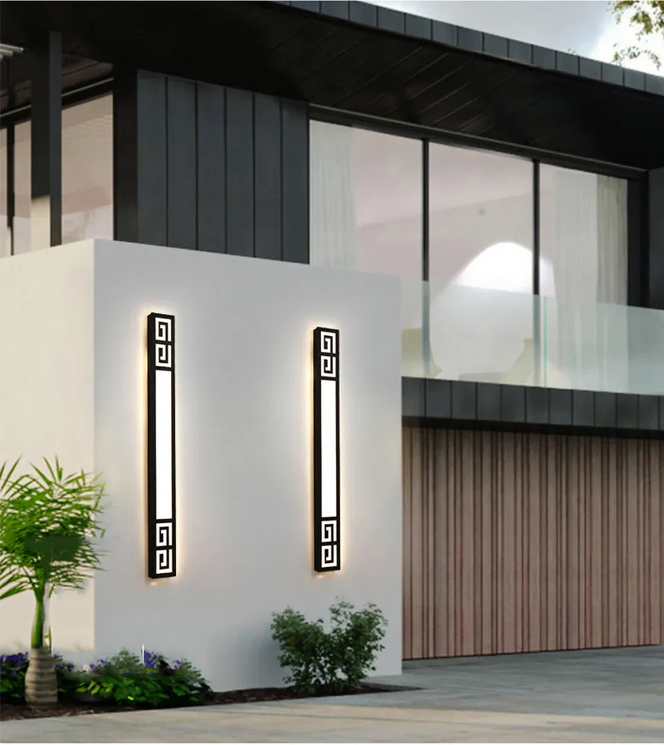 Verthara Premium Industrial Iron LED Outdoor Wall Light IP65
