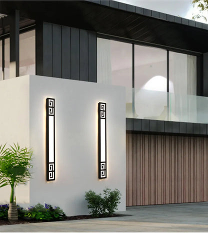 Verthara Premium Industrial Iron LED Outdoor Wall Light IP65