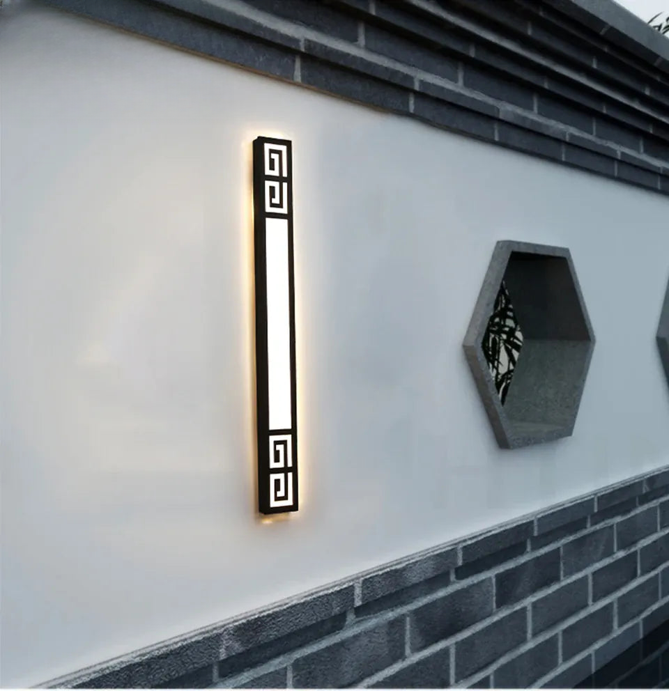 Verthara Premium Industrial Iron LED Outdoor Wall Light IP65