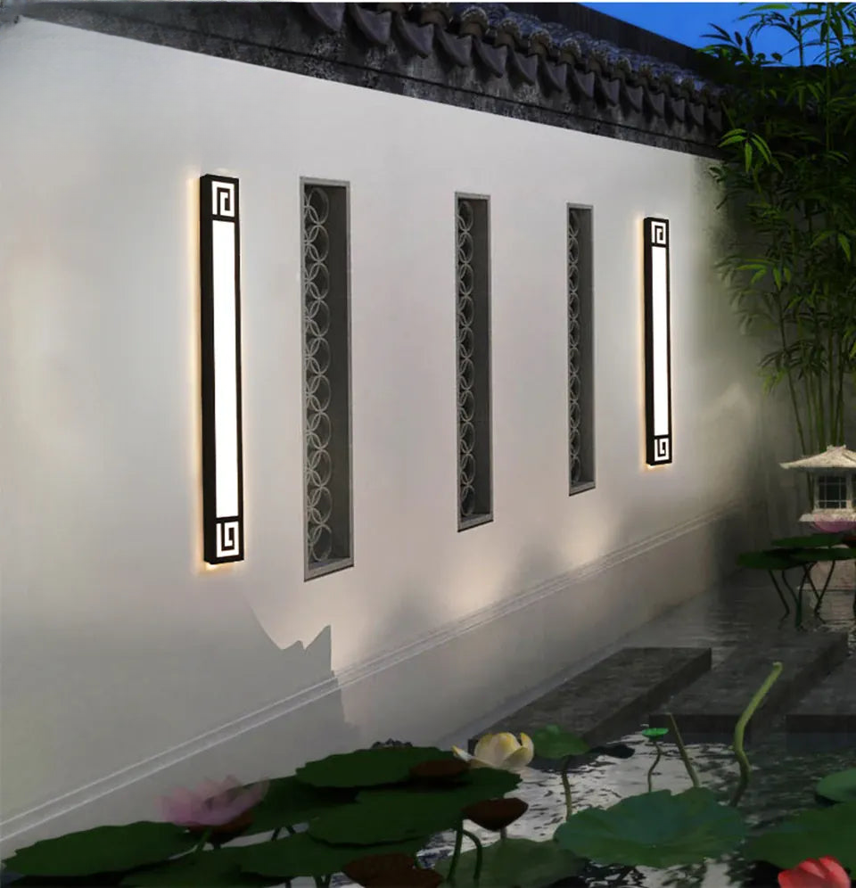 Verthara Premium Industrial Iron LED Outdoor Wall Light IP65