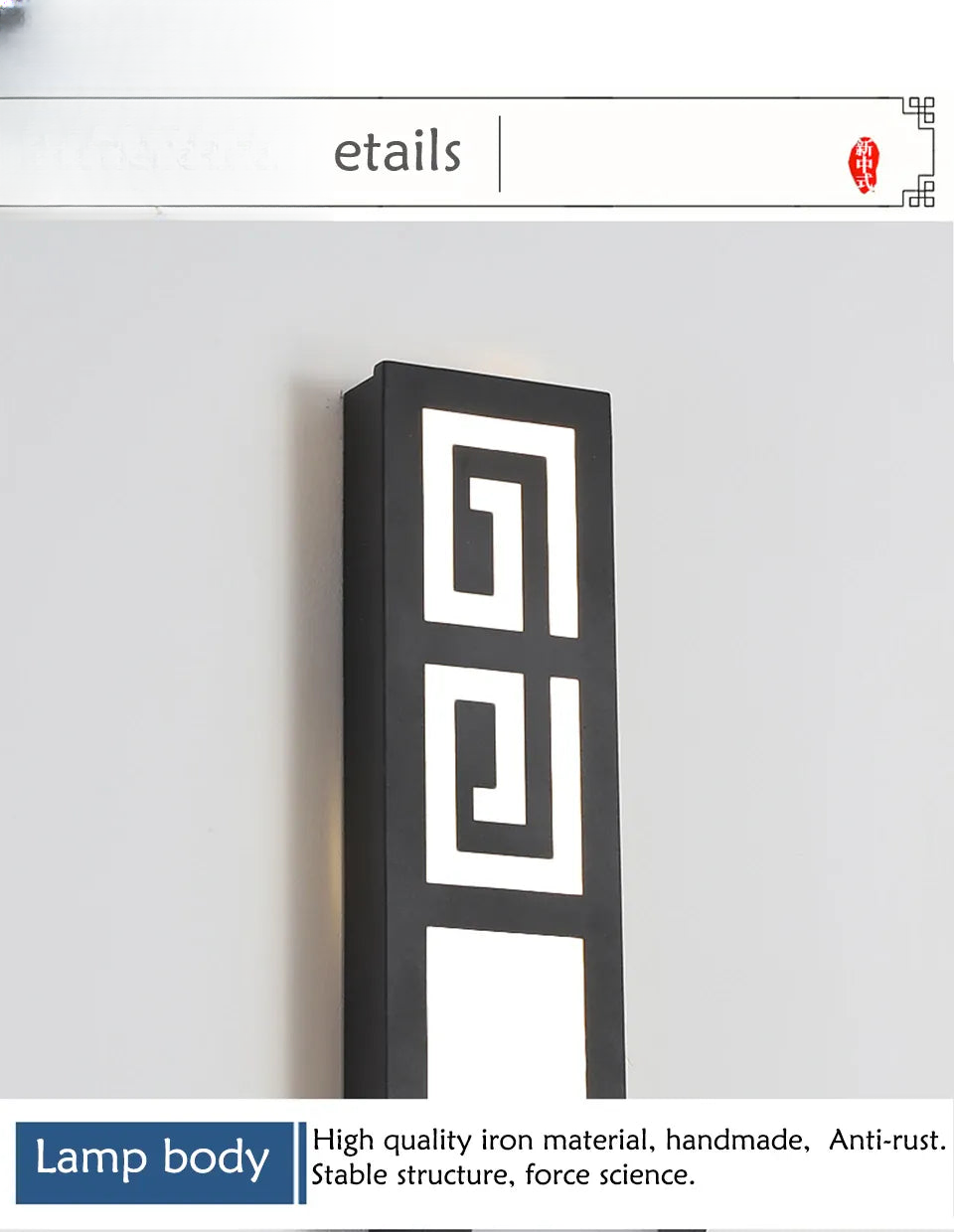 Verthara Premium Industrial Iron LED Outdoor Wall Light IP65