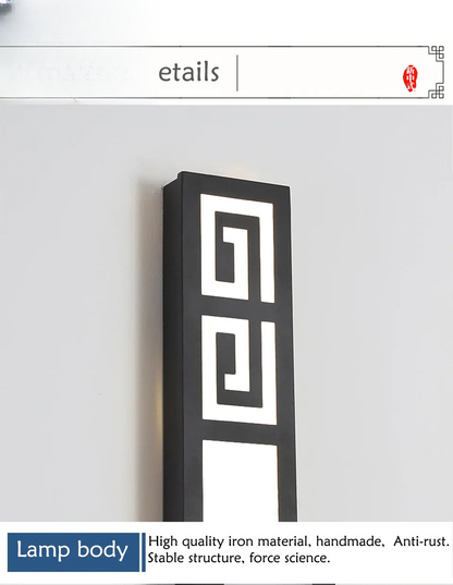 Verthara Premium Industrial Iron LED Outdoor Wall Light IP65