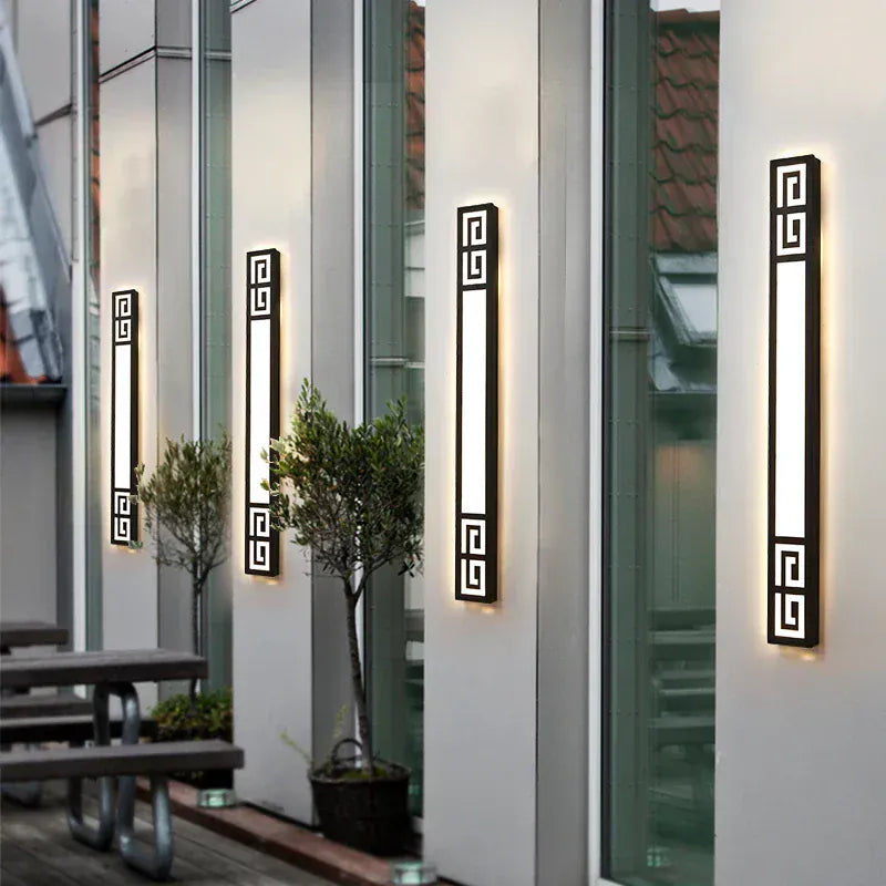 Verthara Premium Industrial Iron LED Outdoor Wall Light IP65