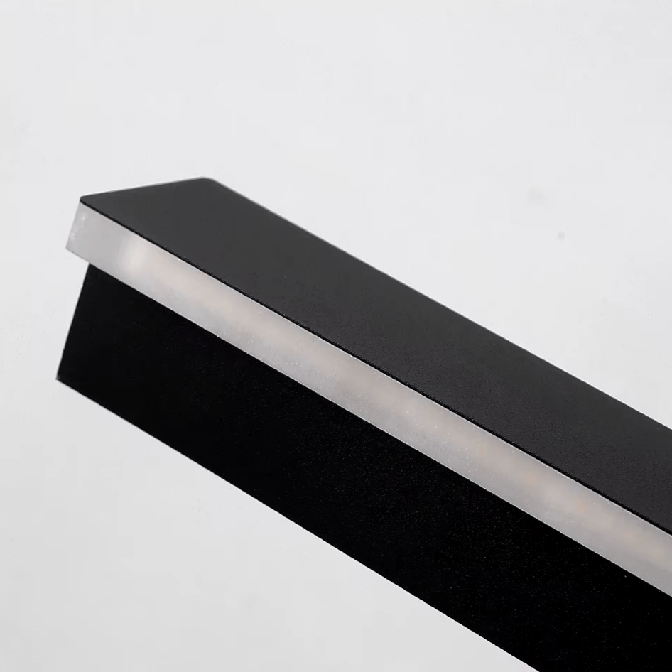 Verthara Premium Industrial Iron Linear LED Outdoor Wall Light Motion Sensor