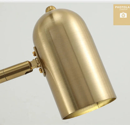 Verthara Premium Industrial Long-Arm Folding Wall Lamp