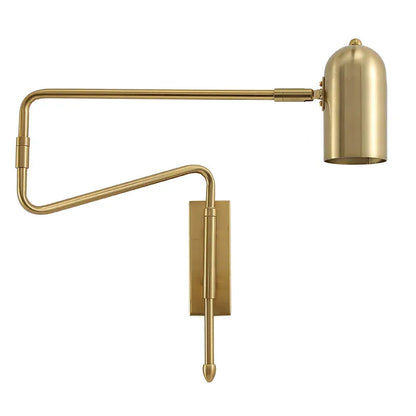 Verthara Premium Industrial Long-Arm Folding Wall Lamp