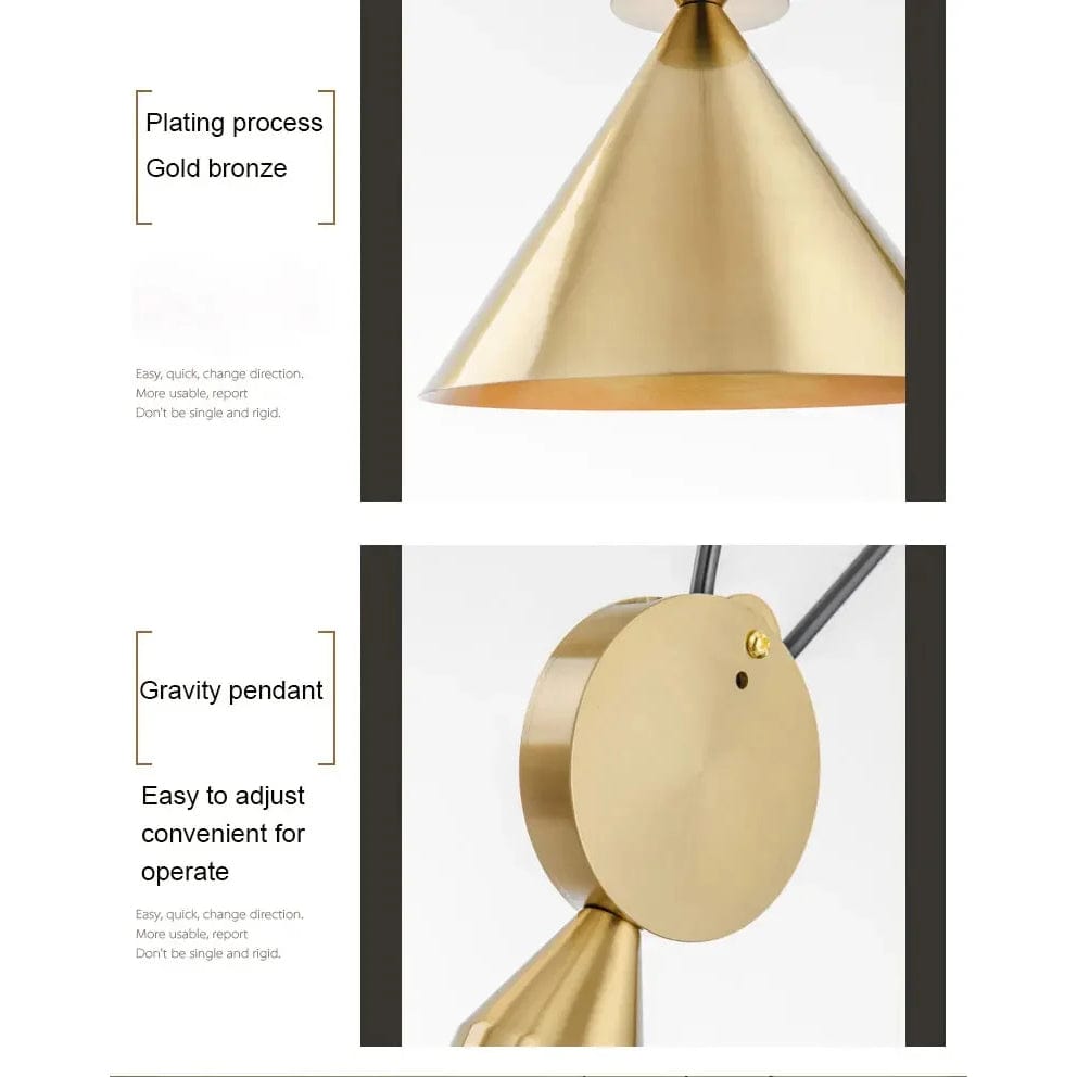 Verthara Premium Industrial Pulley Pendant Light