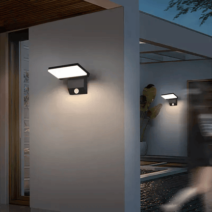 Verthara Premium IP65 Waterproof LED Outdoor Wall Light With Motion Sensor – Adjustable Angle - Aluminium Alloy - Ideal For Entrance - Corridor - Balcony