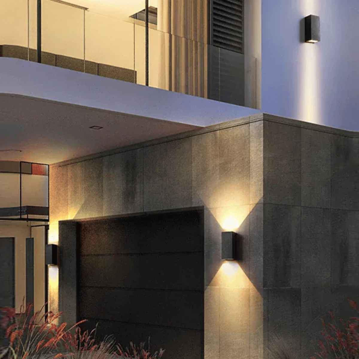 Verthara Premium IP65 Waterproof Modern Outdoor Wall Light – Die-Cast Aluminium - Effortless Installation - Ideal for Garden and Villa Porches