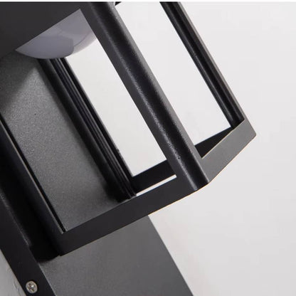 Verthara Premium IP67 Waterproof Outdoor Wall Light – Modern Aluminum Sconce for Garden and Exterior Use in Black and Bronze