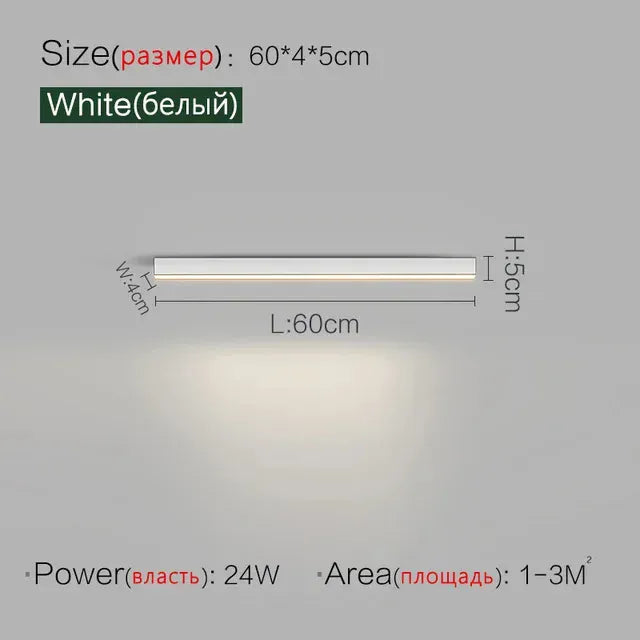 Verthara Premium LED Ceiling Light Fixture With Minimalist Design – Adjustable Brightness - Warm White - Indoor Use - Energy Efficient - Easy Installation