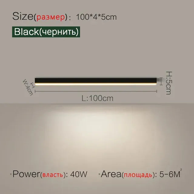 Verthara Premium LED Ceiling Light Fixture With Minimalist Design – Adjustable Brightness - Warm White - Indoor Use - Energy Efficient - Easy Installation