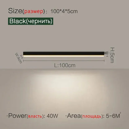 Verthara Premium LED Ceiling Light Fixture With Minimalist Design – Adjustable Brightness - Warm White - Indoor Use - Energy Efficient - Easy Installation